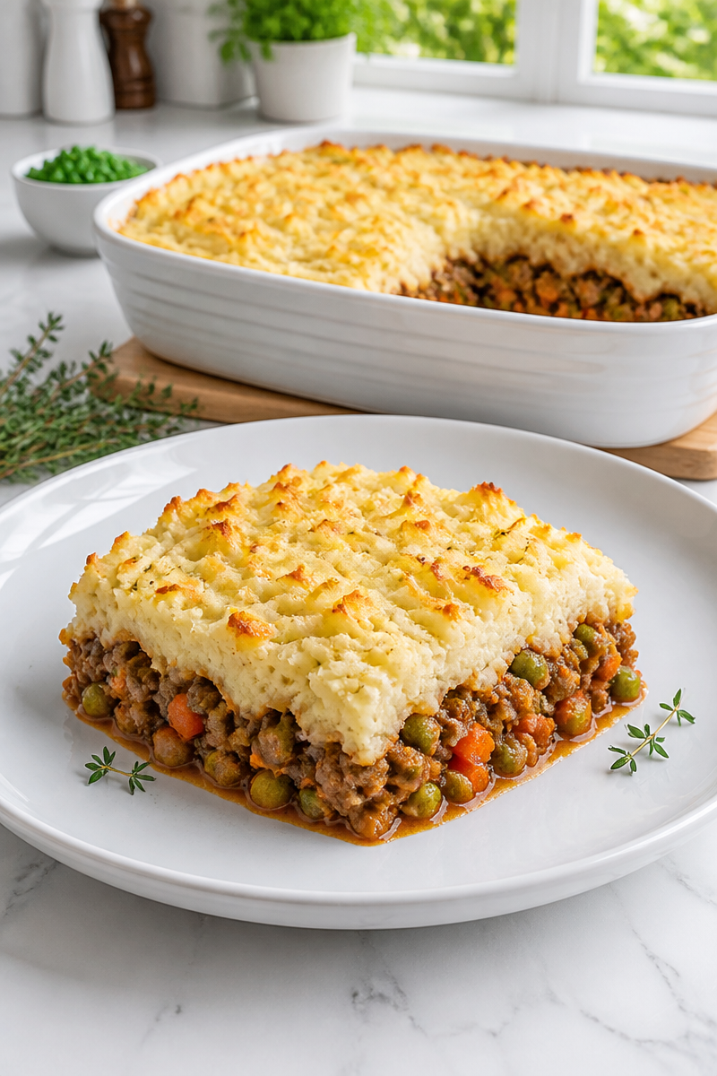 Classic Shepherd's Pie With Mashed Potato