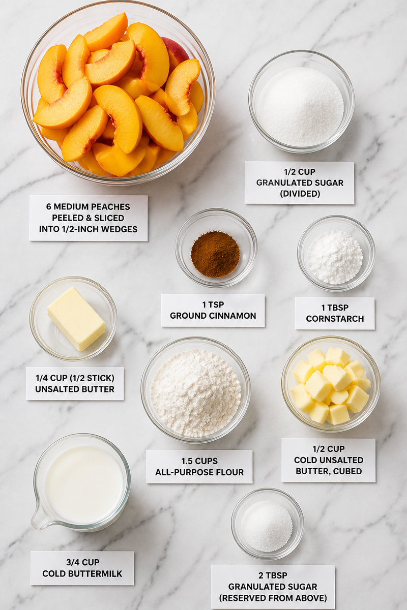Classic Southern Peach Cobbler Biscuit Classic Southern Peach Cobbler Biscuit