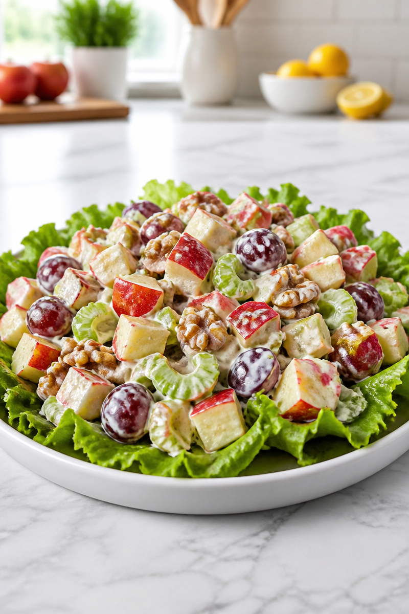 Classic Waldorf Salad Walnut Apple Classic Waldorf Salad Walnut Apple