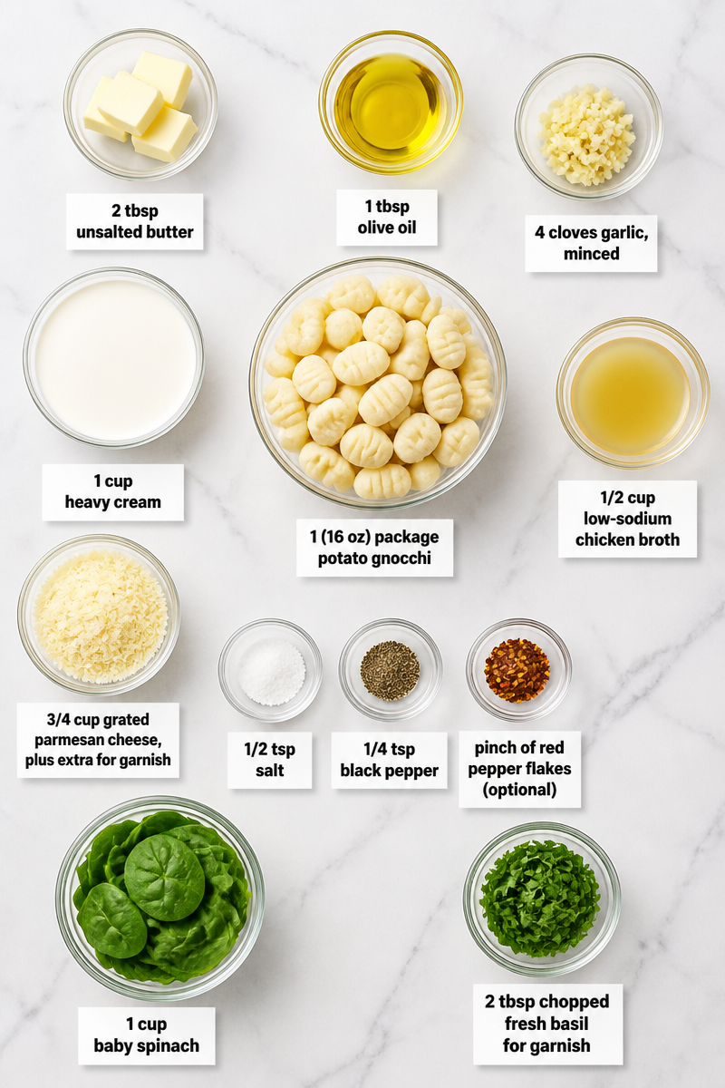 Creamy Garlic Parmesan Gnocchi Skillet Creamy Garlic Parmesan Gnocchi Skillet