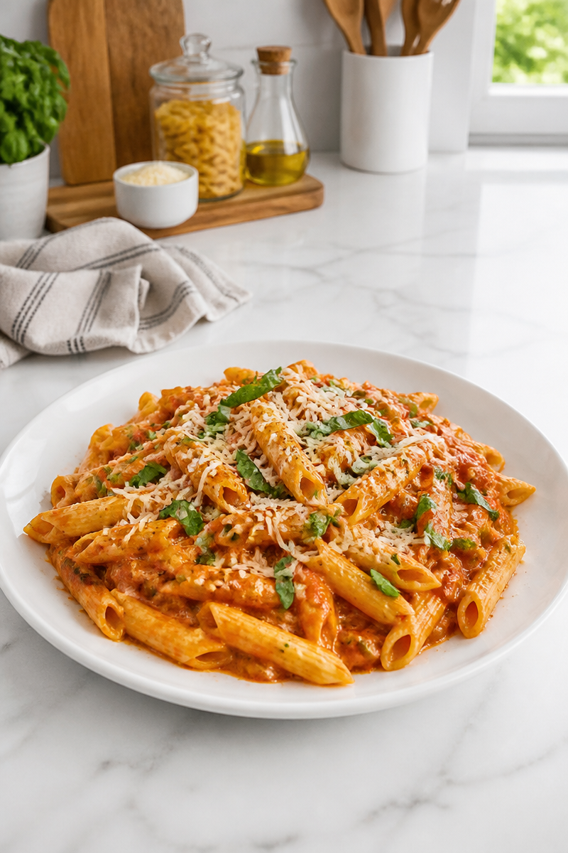 Creamy One Pot Tomato Basil Pasta Creamy One Pot Tomato Basil Pasta