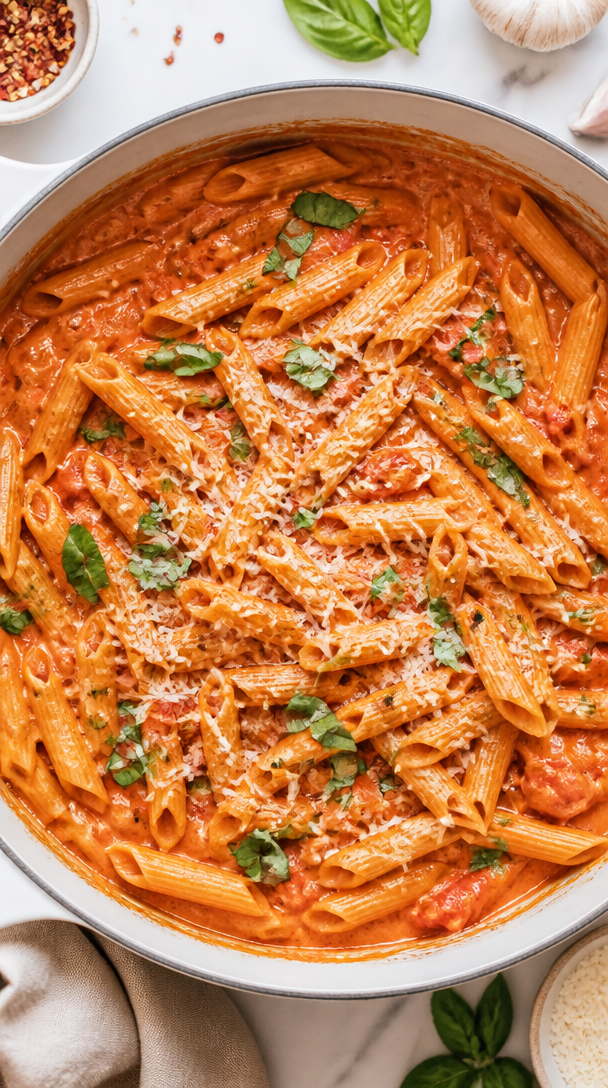 Creamy One Pot Tomato Basil Pasta Creamy One Pot Tomato Basil Pasta