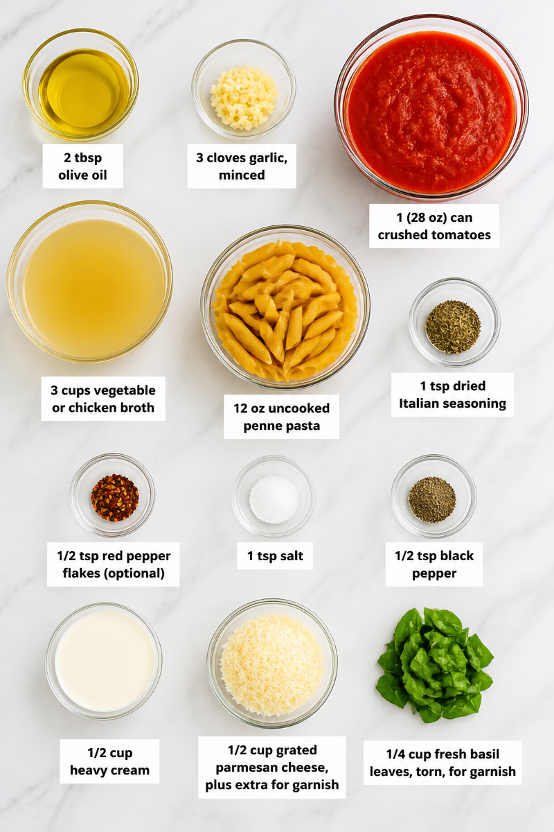 Creamy One Pot Tomato Basil Pasta Creamy One Pot Tomato Basil Pasta