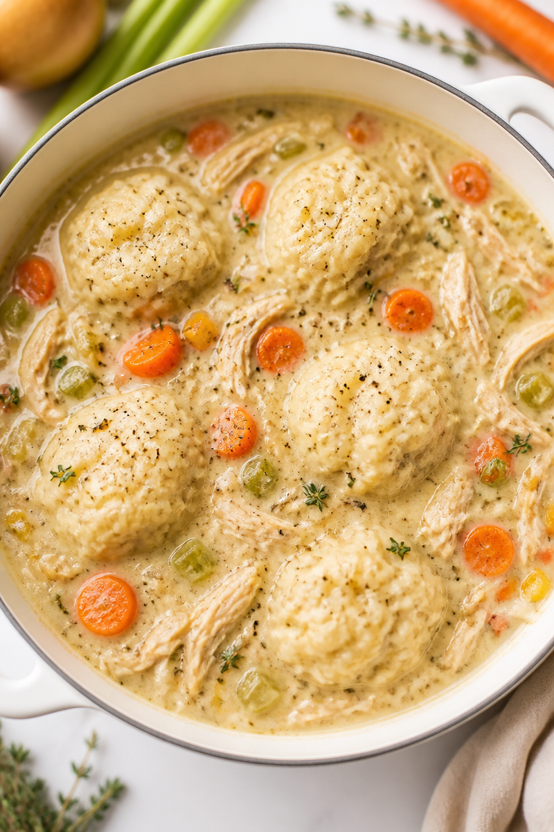 Creamy Southern Chicken And Dumplings Creamy Southern Chicken And Dumplings
