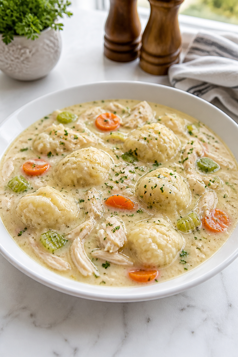 Creamy Southern Chicken And Dumplings Creamy Southern Chicken And Dumplings