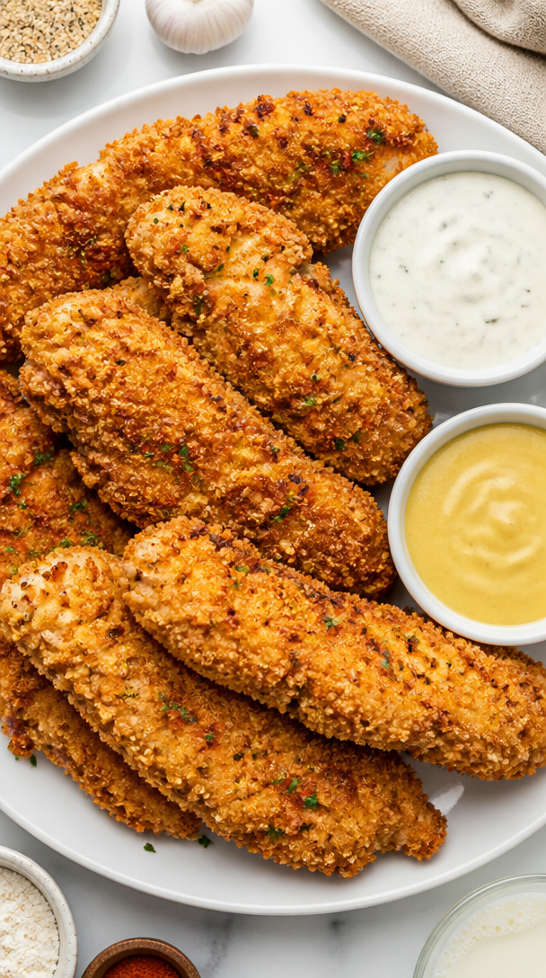 Crispy Air Fryer Chicken Tenders Recipe Crispy Air Fryer Chicken Tenders Recipe