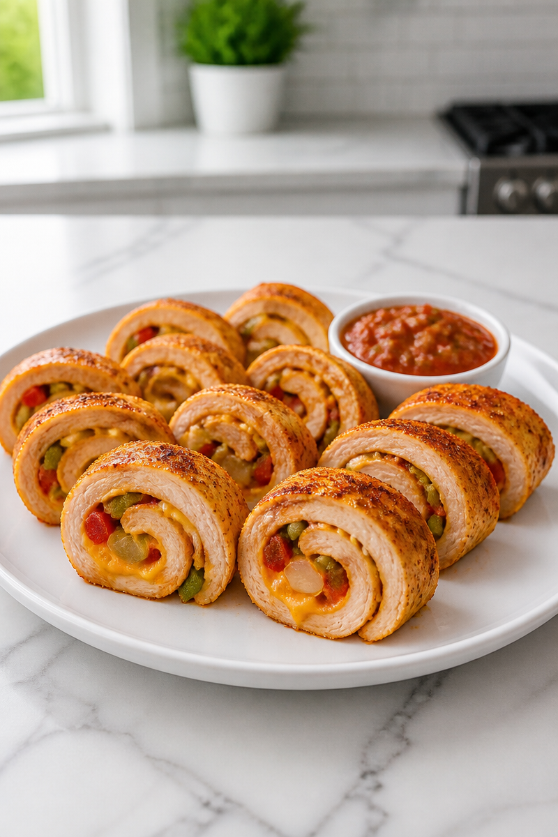 Crispy Baked Chicken Fajita Roll Up Crispy Baked Chicken Fajita Roll Up