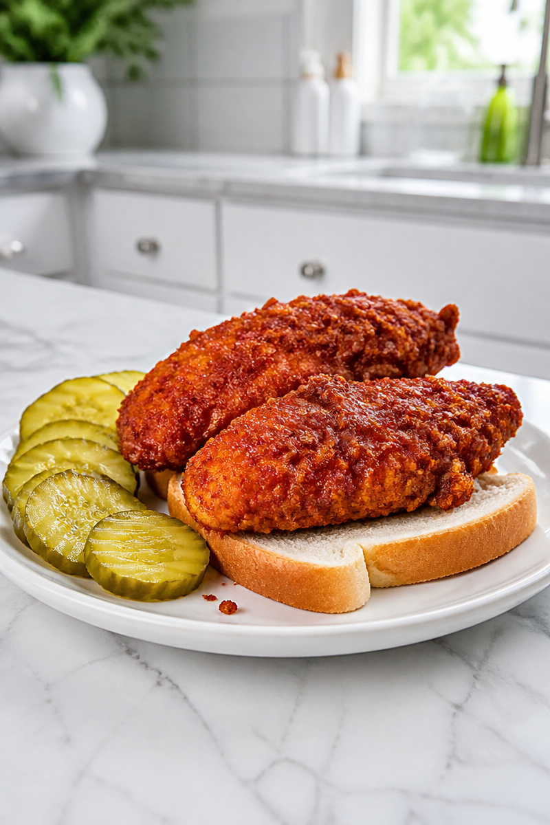 Crispy Baked Chicken Nashville Hot Crispy Baked Chicken Nashville Hot