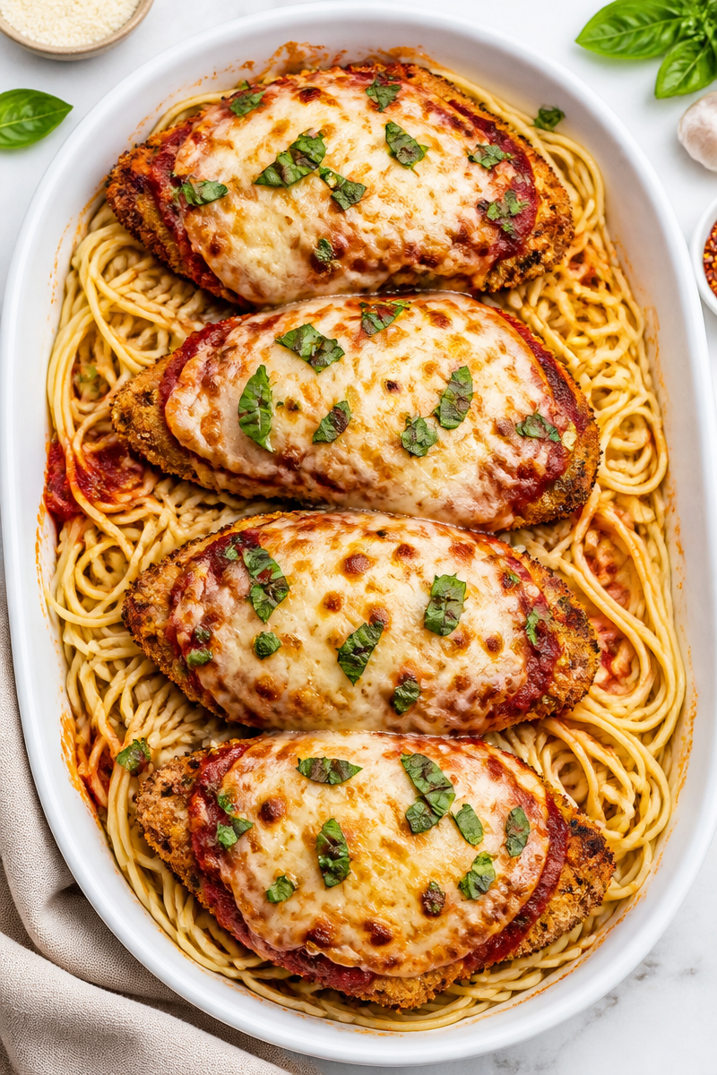 Crispy Baked Chicken Parmesan Recipe Crispy Baked Chicken Parmesan Recipe