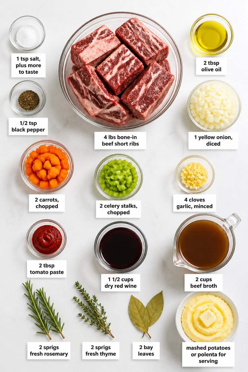 Dutch Oven Braised Short Ribs Recipe Dutch Oven Braised Short Ribs Recipe