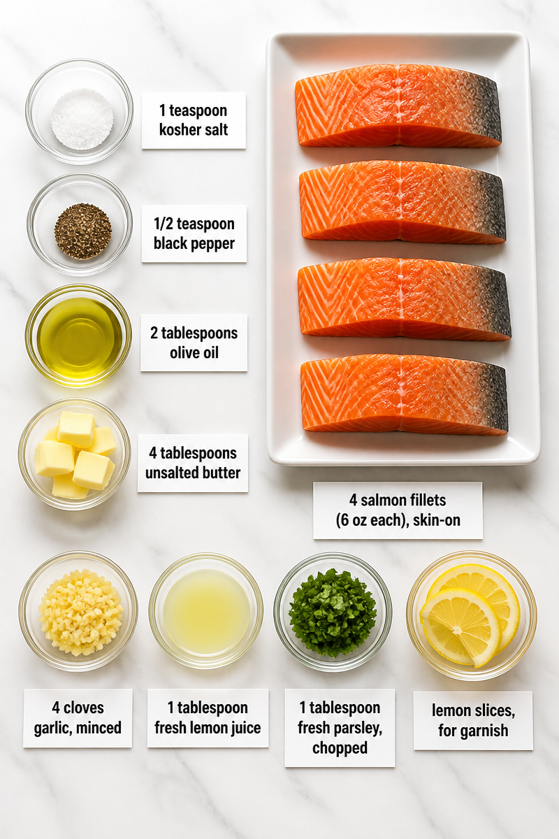 Easy Keto Garlic Butter Salmon Easy Keto Garlic Butter Salmon