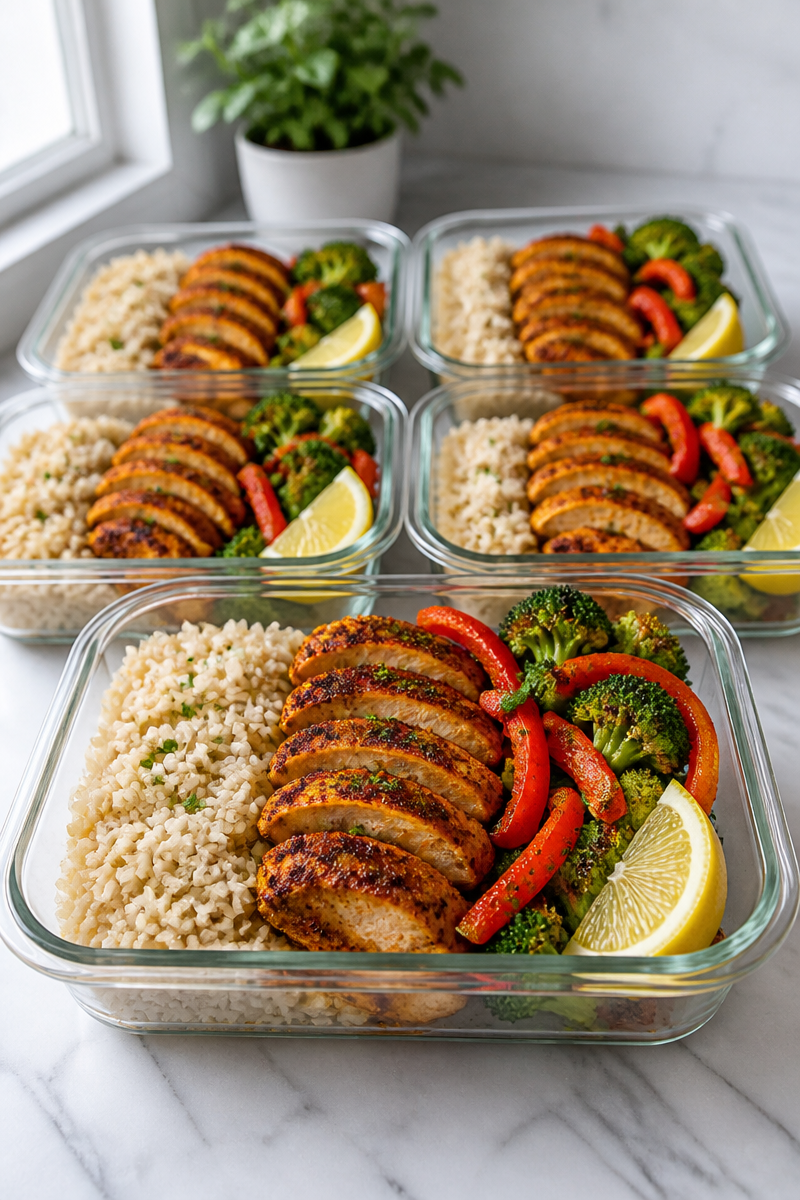 Easy Meal-Prep Chicken Lunch Box Easy Meal-Prep Chicken Lunch Box