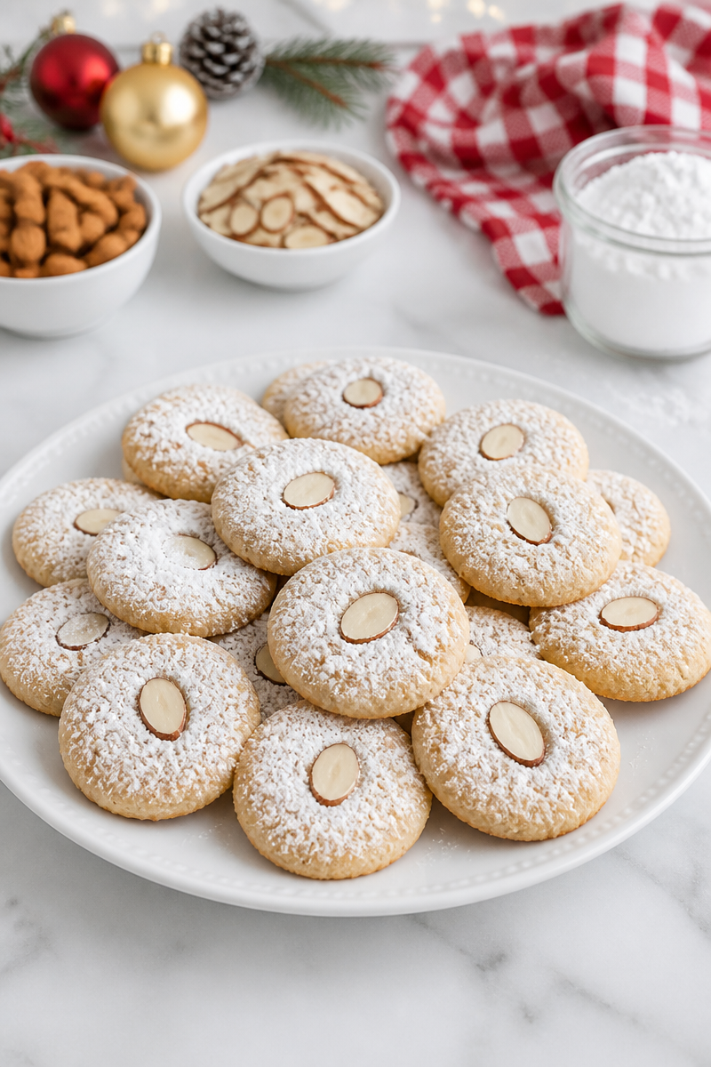 Gluten Free Christmas Almond Cookie Gluten Free Christmas Almond Cookie