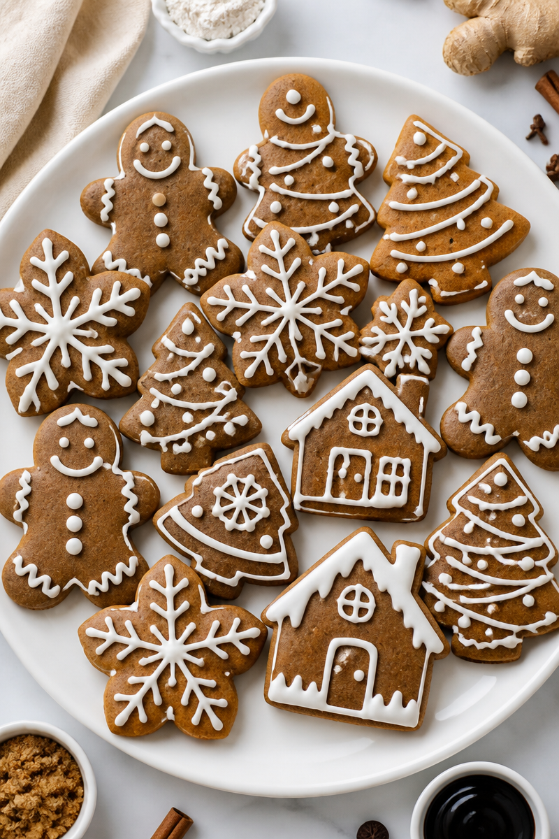 Gluten-Free Christmas Gingerbread Cookies Recipe Gluten-Free Christmas Gingerbread Cookies Recipe