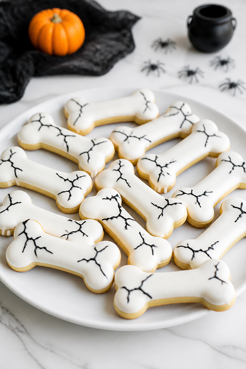 Halloween Skeleton Bone Sugar Cookie Halloween Skeleton Bone Sugar Cookie