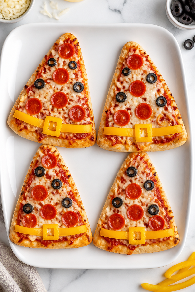 Halloween Witch Hat Personal Pizzas