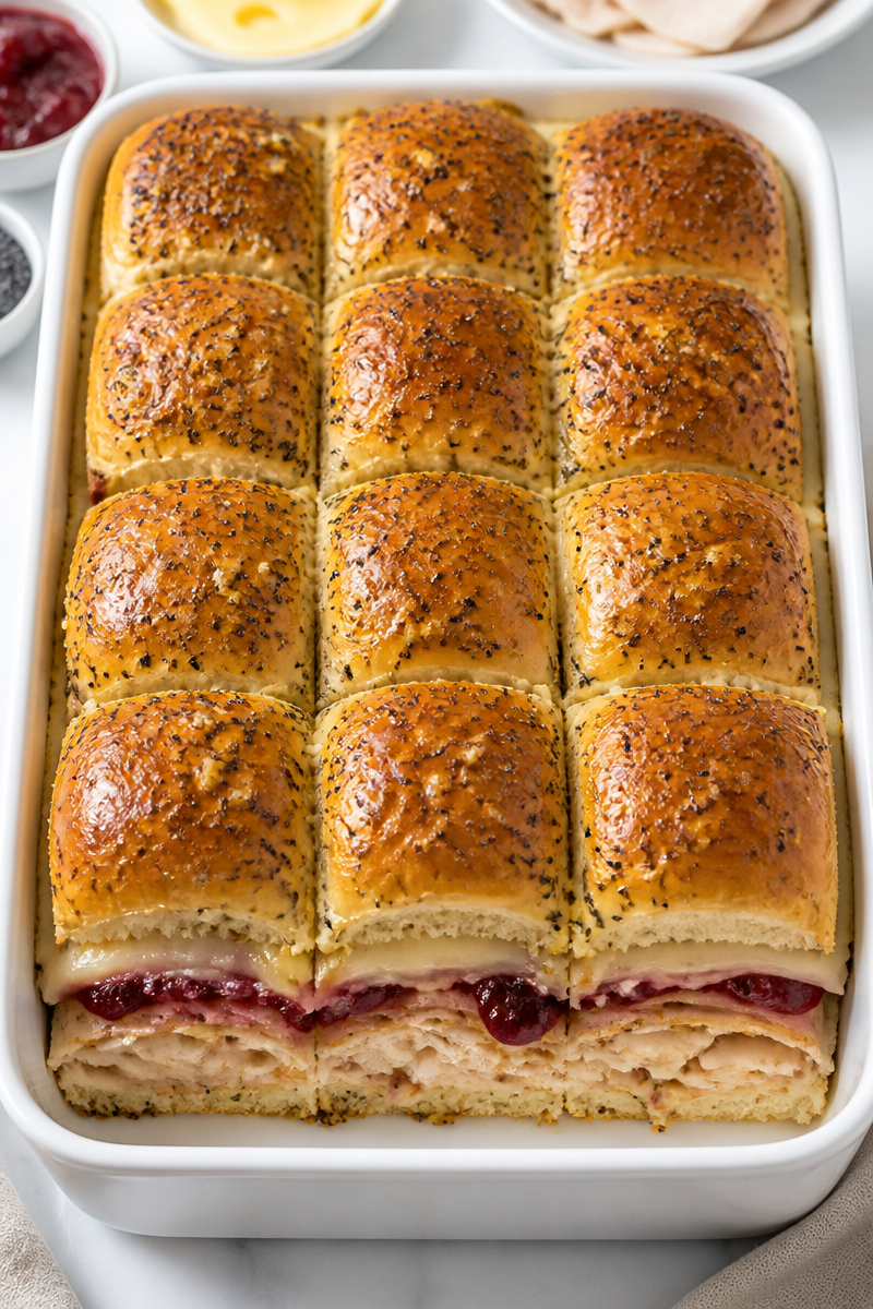 Hawaiian Roll Turkey Ham Bake Hawaiian Roll Turkey Ham Bake