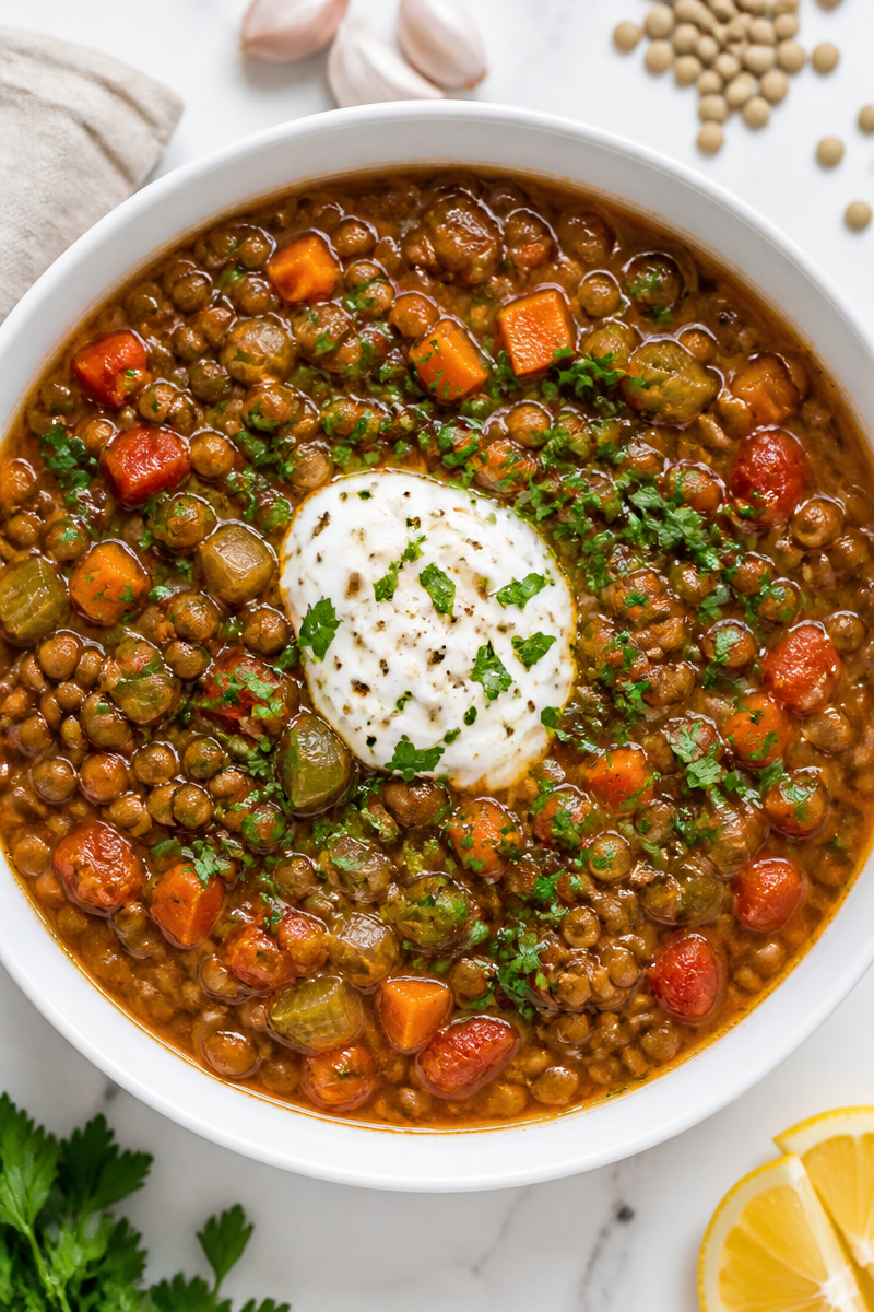 Hearty Spiced Lentil Vegetable Soup Hearty Spiced Lentil Vegetable Soup