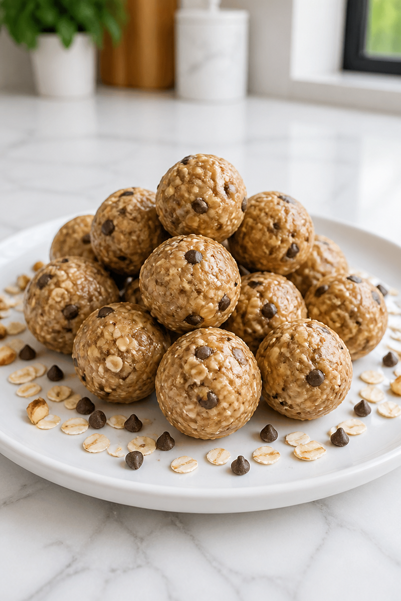 Homemade Cashew Butter Energy Bites