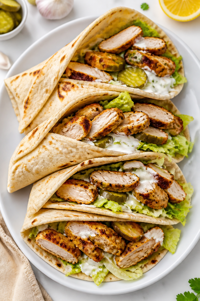 Homemade Chicken Shawarma Spice Wrap Homemade Chicken Shawarma Spice Wrap