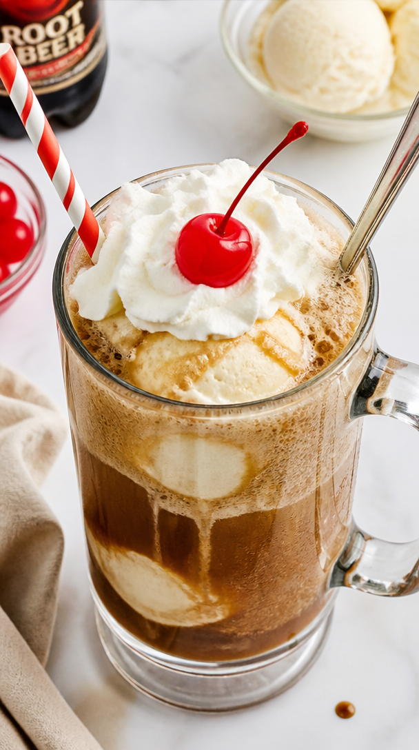 Homemade Root Beer Float Recipe Homemade Root Beer Float Recipe