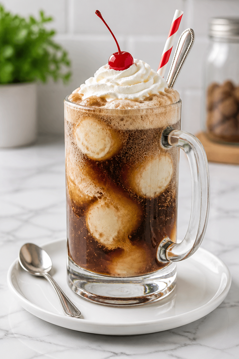 Homemade Root Beer Float Recipe Homemade Root Beer Float Recipe