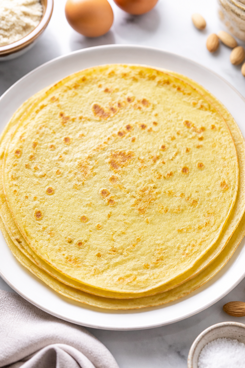 Keto Almond Flour Tortilla Wrap Keto Almond Flour Tortilla Wrap