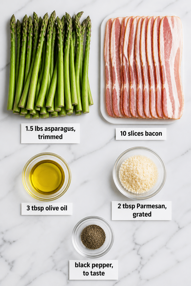Keto Bacon Wrapped Asparagus Bundle Keto Bacon Wrapped Asparagus Bundle