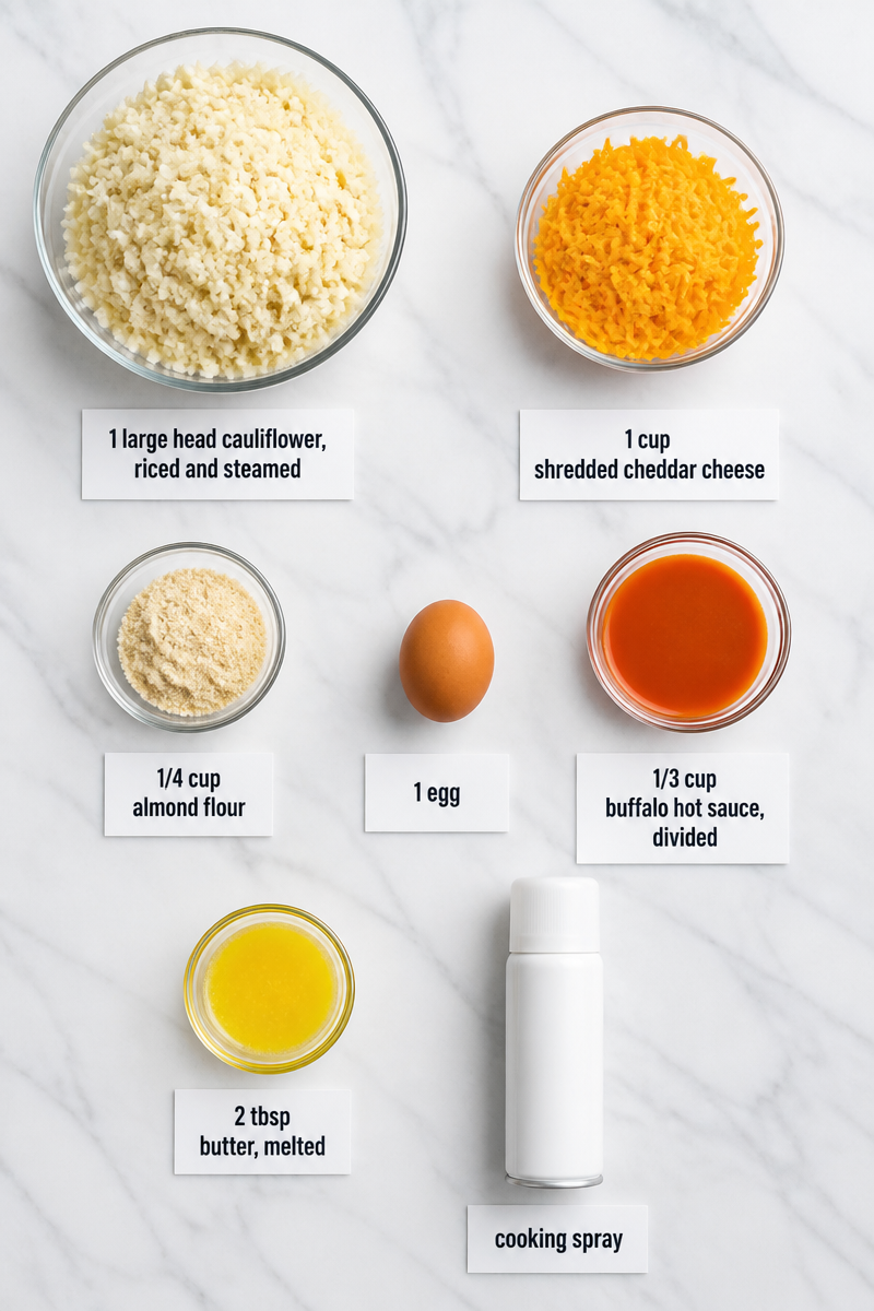 Keto Buffalo Cauliflower Tot Bite Keto Buffalo Cauliflower Tot Bite