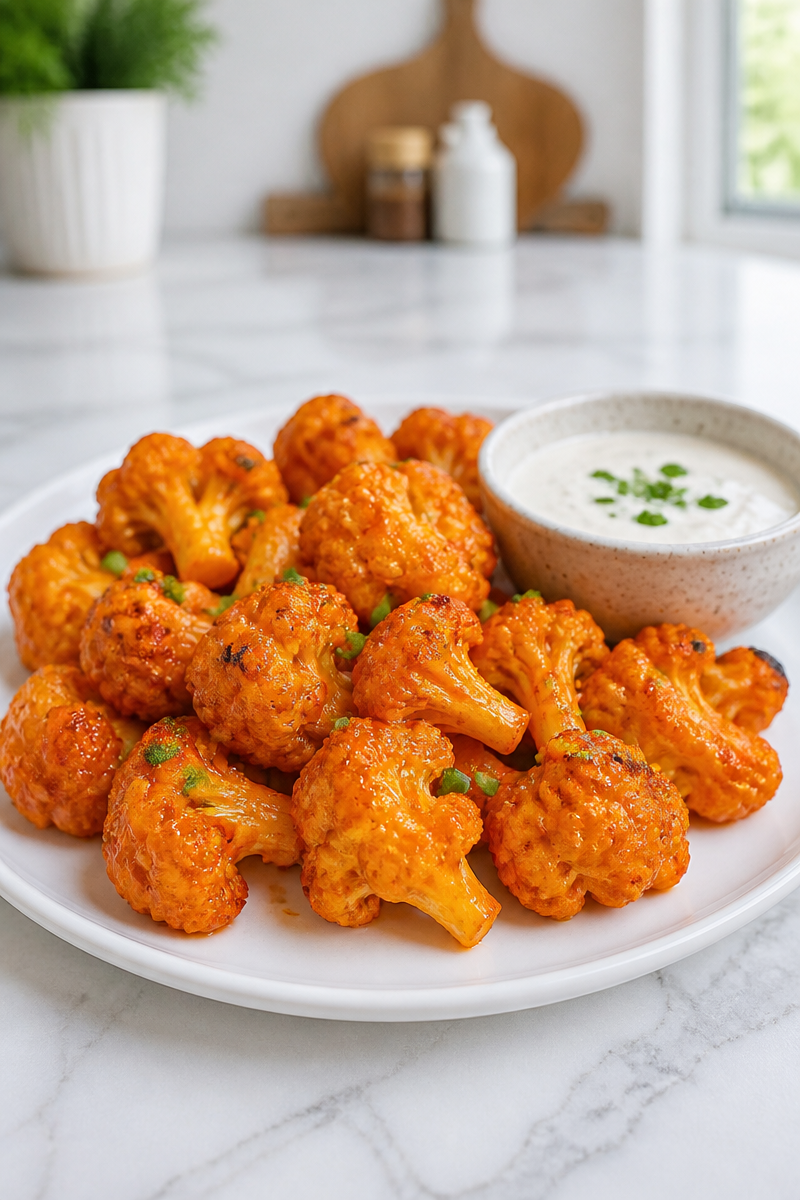 Keto Buffalo Cauliflower Wing Bite Keto Buffalo Cauliflower Wing Bite