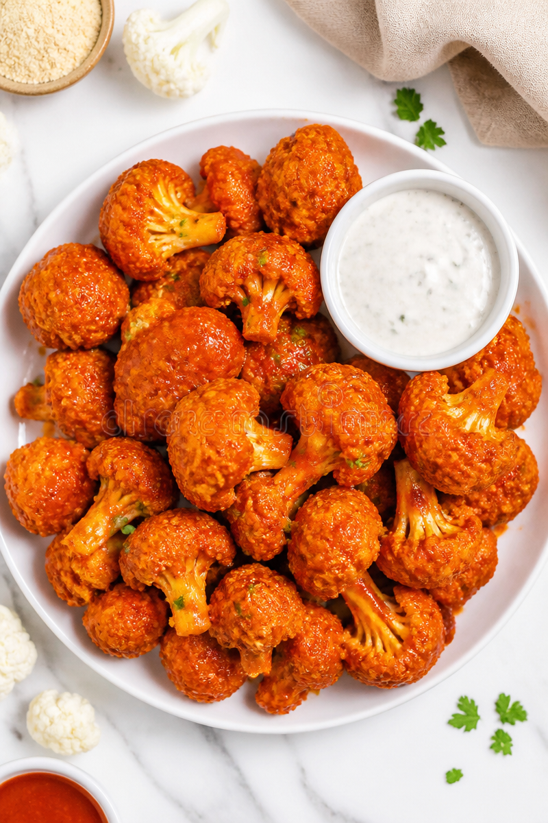 Keto Buffalo Cauliflower Wing Bite Keto Buffalo Cauliflower Wing Bite