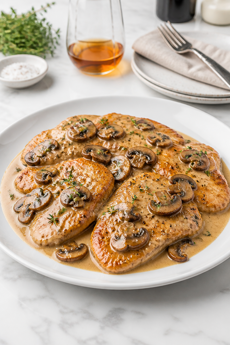 Keto Chicken Marsala Mushroom Cream Keto Chicken Marsala Mushroom Cream