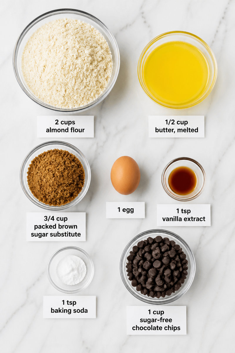 Keto Chocolate Chip Cookie Skillet Keto Chocolate Chip Cookie Skillet