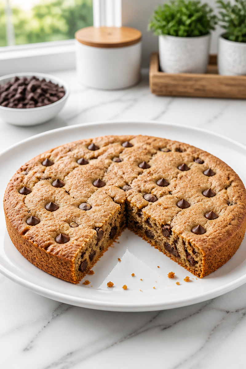 Keto Chocolate Chip Cookie Skillet Keto Chocolate Chip Cookie Skillet