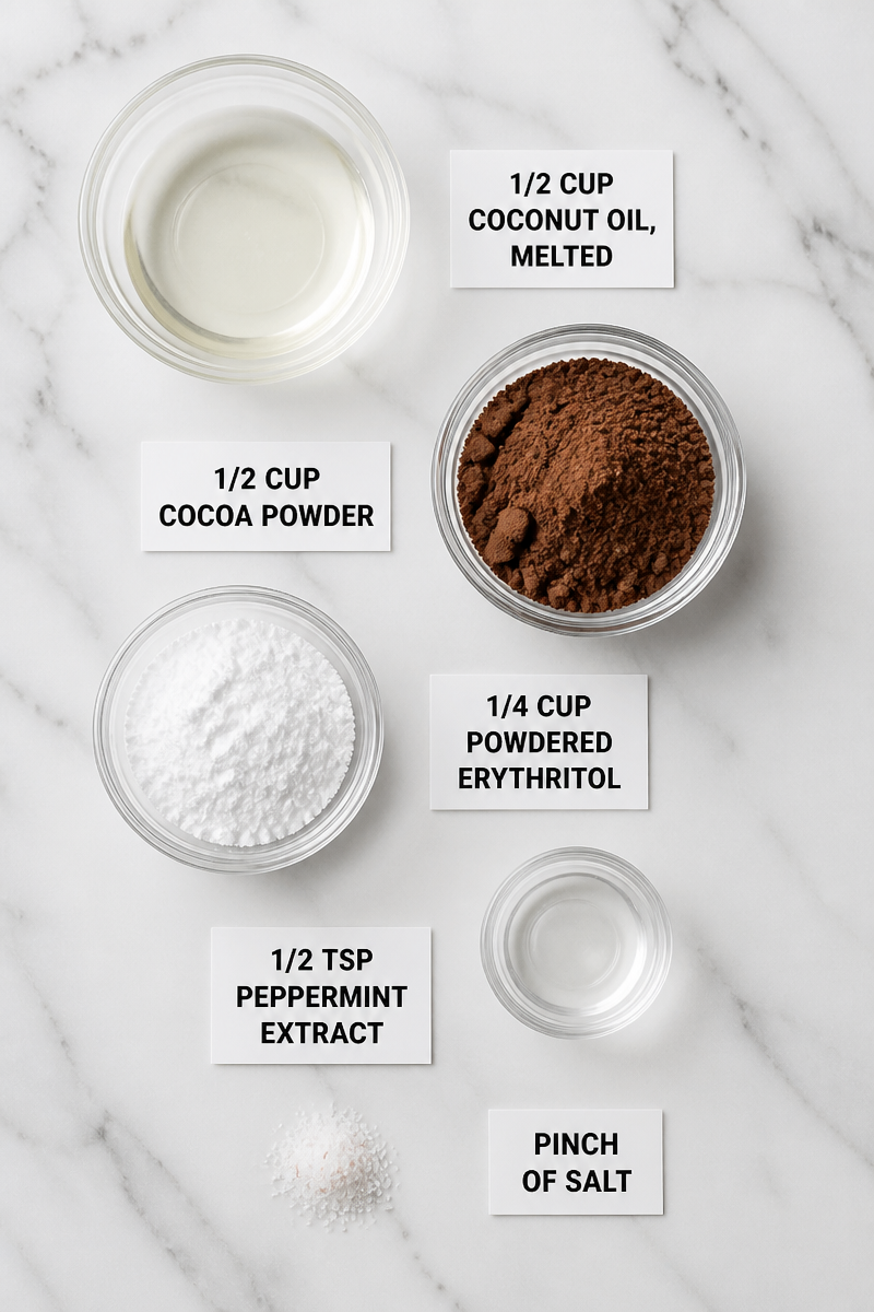Keto Chocolate Mint Fat Bomb