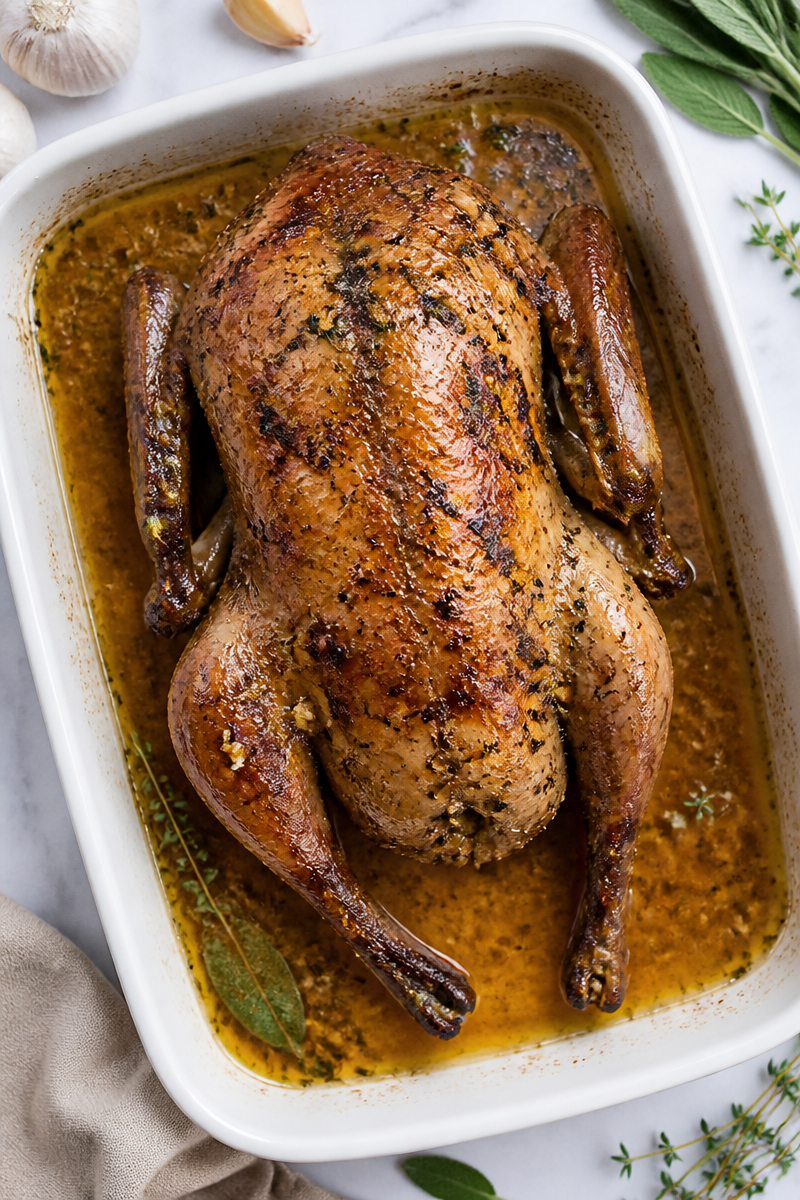 Keto Pheasant Herb Butter Roast Keto Pheasant Herb Butter Roast