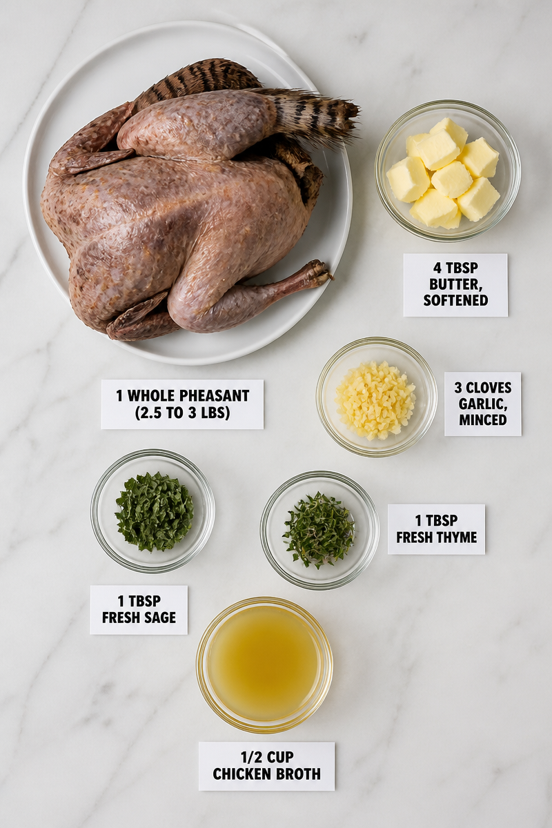 Keto Pheasant Herb Butter Roast Keto Pheasant Herb Butter Roast