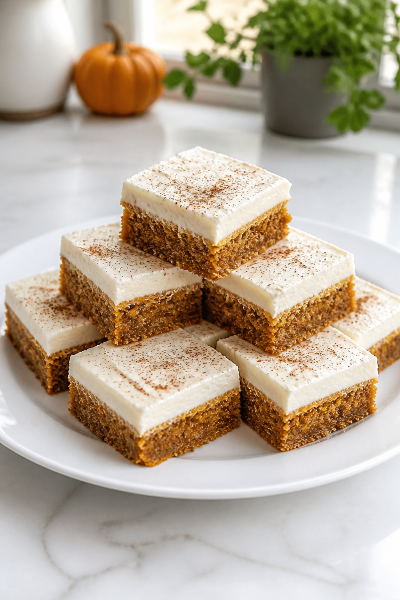 Keto Pumpkin Snickerdoodle Bar Cream