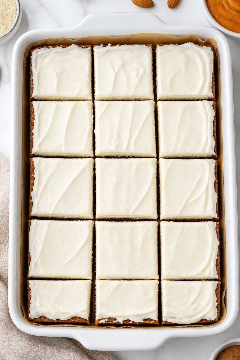 Keto Pumpkin Snickerdoodle Bar Cream