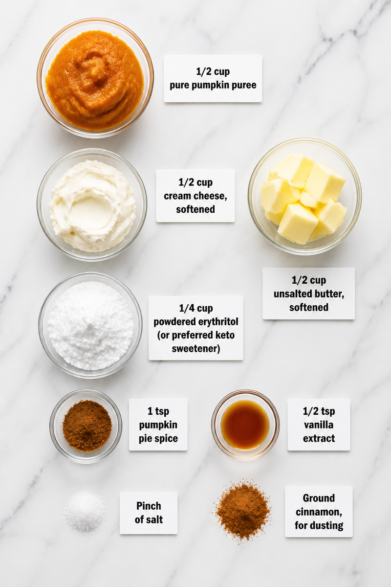 Keto Pumpkin Spice Fat Bombs