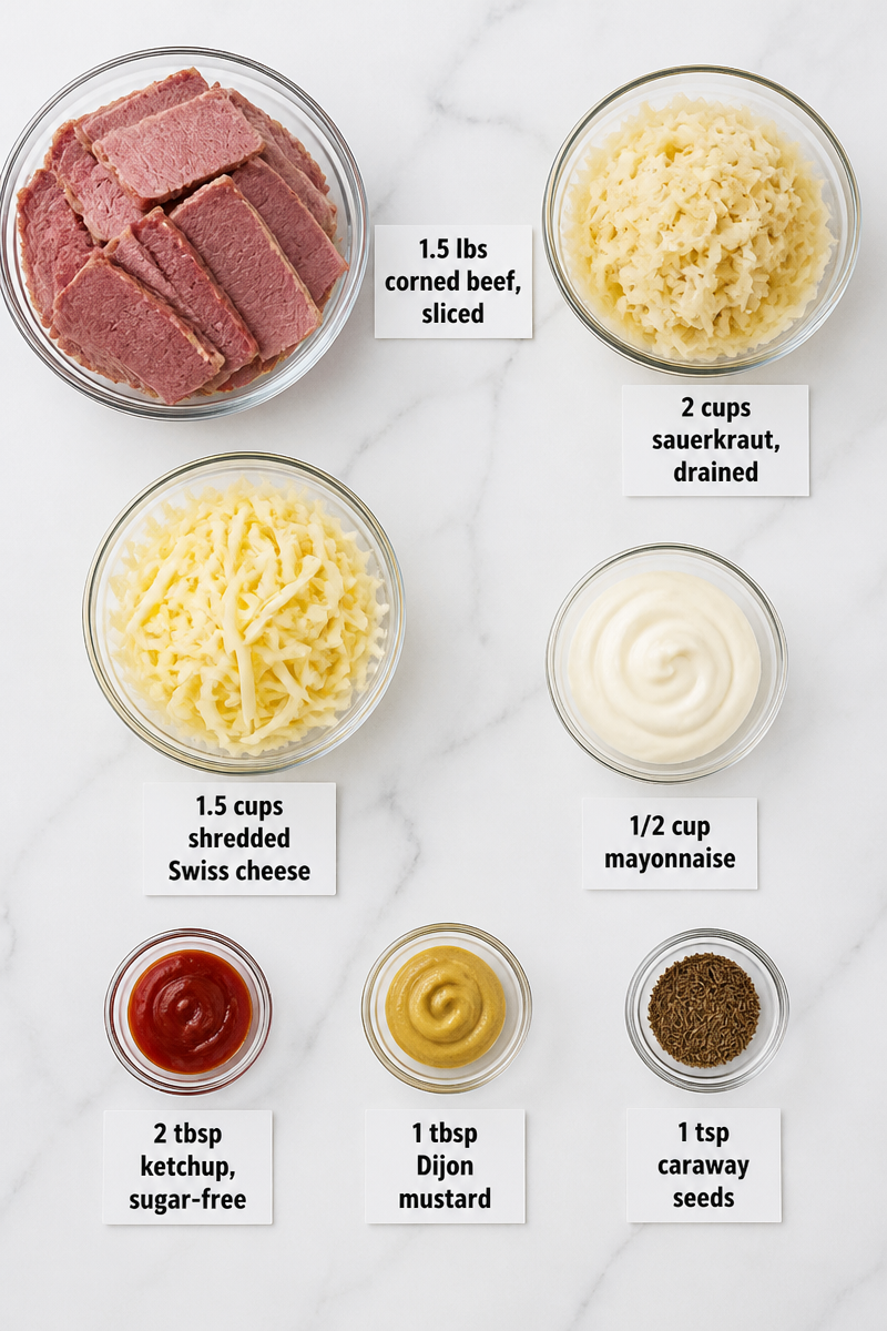 Keto Reuben Casserole Corned Beef Keto Reuben Casserole Corned Beef