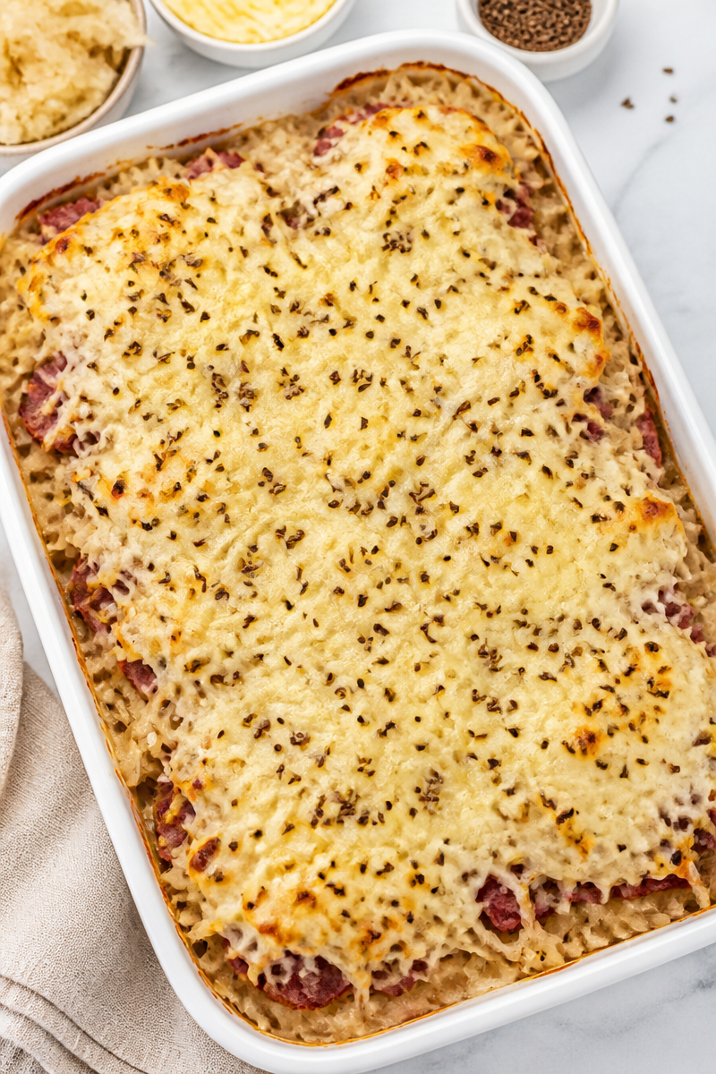 Keto Reuben Casserole Corned Beef Keto Reuben Casserole Corned Beef