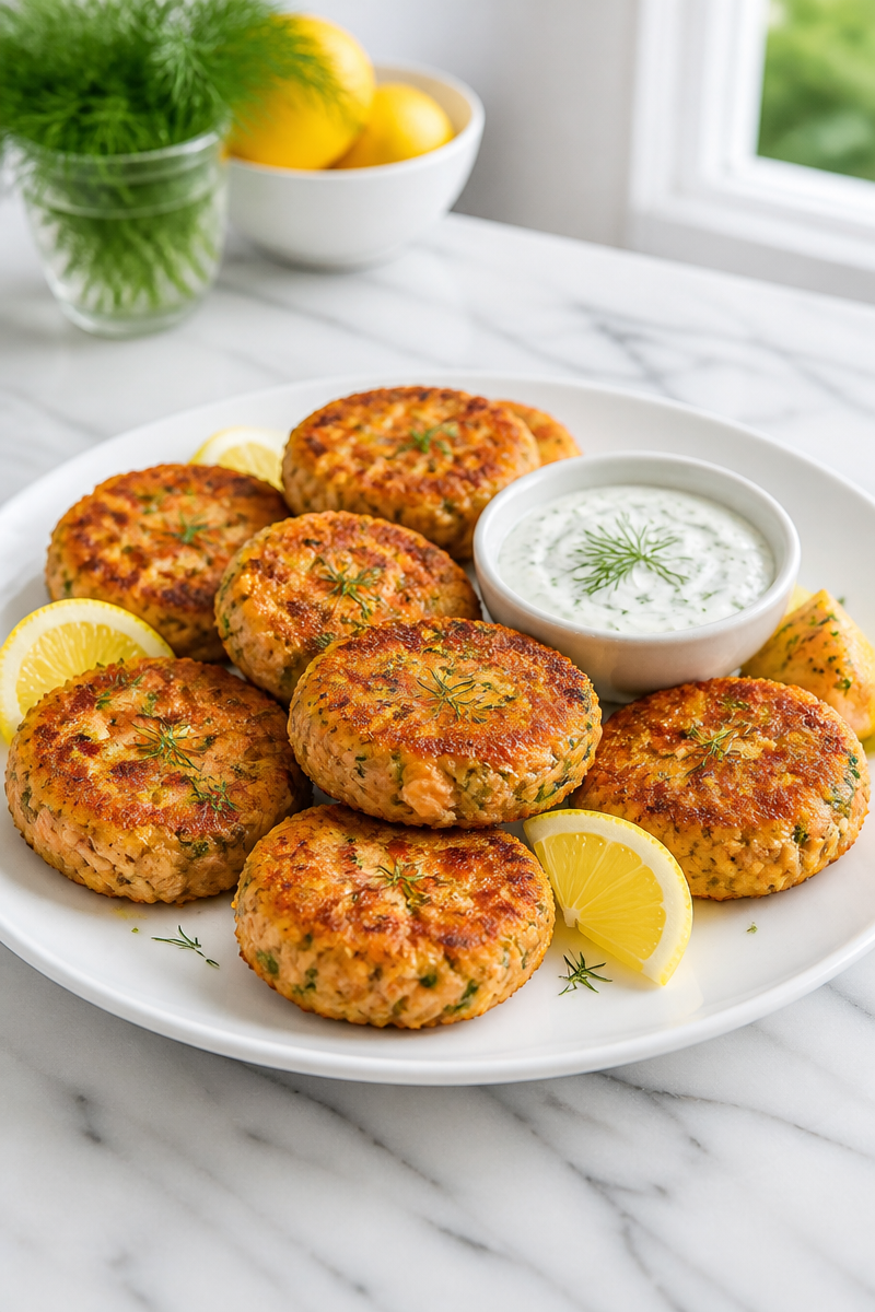 Keto Salmon Cake Dill Aioli Keto Salmon Cake Dill Aioli