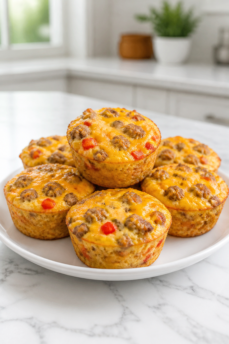 Keto Sausage Egg Breakfast Muffin Keto Sausage Egg Breakfast Muffin