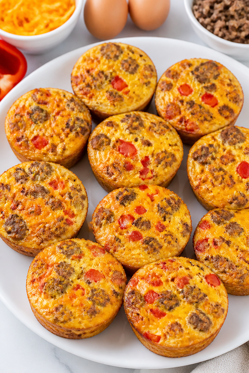 Keto Sausage Egg Breakfast Muffin Keto Sausage Egg Breakfast Muffin