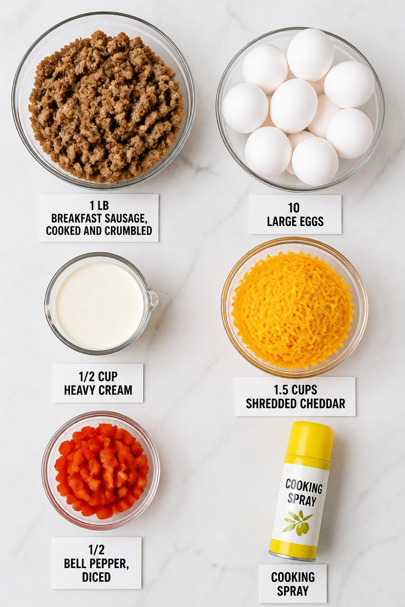 Keto Sausage Egg Muffin Cup Keto Sausage Egg Muffin Cup