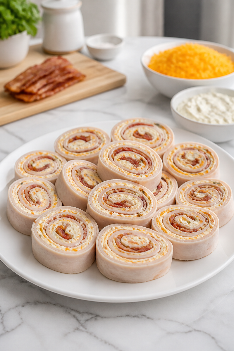 Keto Turkey Bacon Ranch Roll Up Keto Turkey Bacon Ranch Roll Up