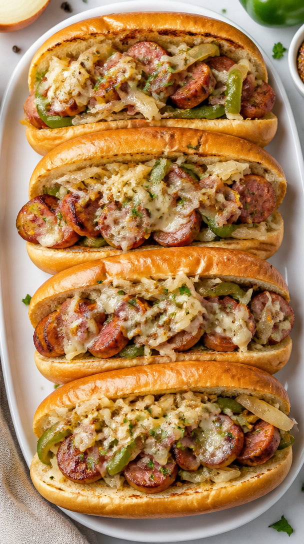 Kraut Sandwich Sausage Onion Skillet Kraut Sandwich Sausage Onion Skillet
