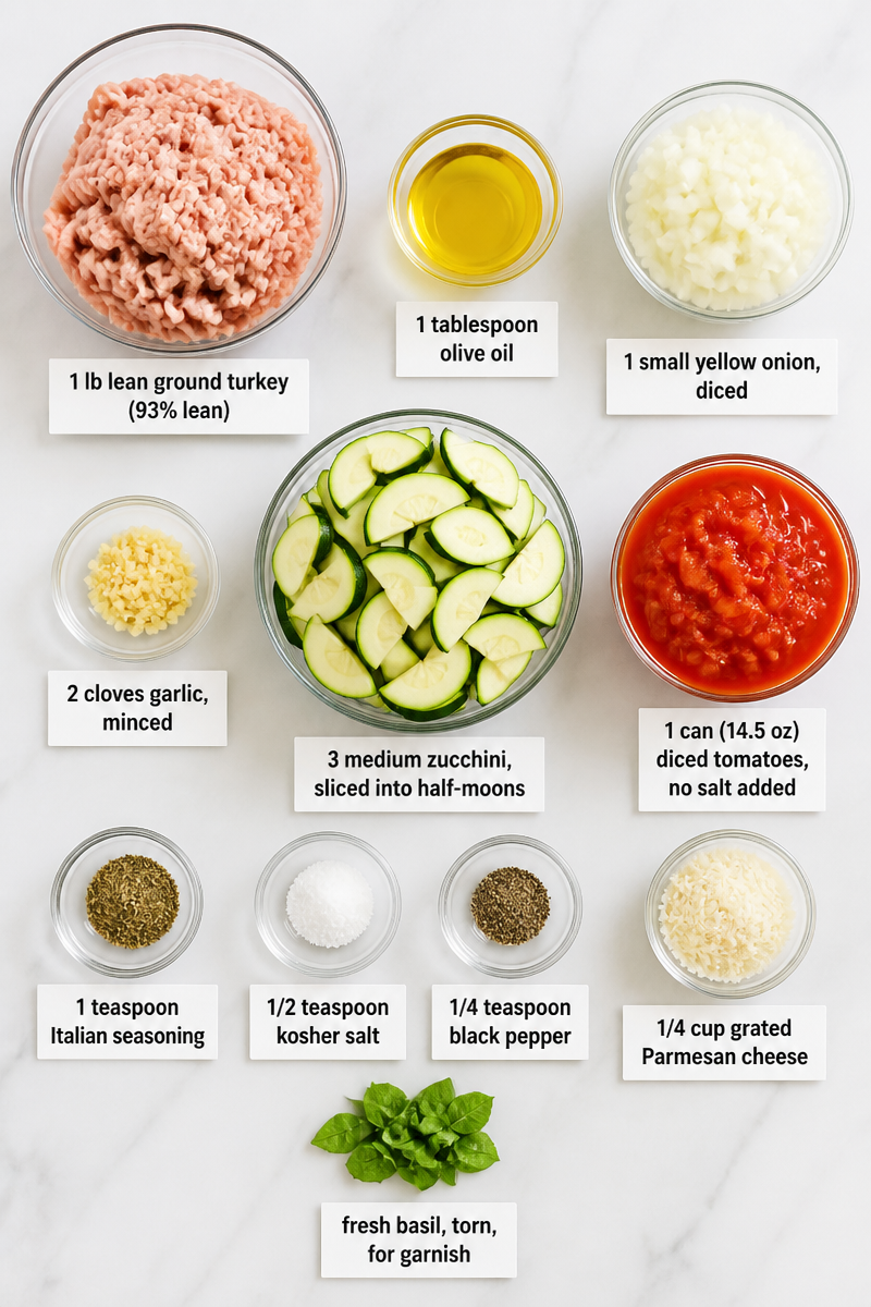 Light Zucchini Turkey Skillet Dinner Light Zucchini Turkey Skillet Dinner