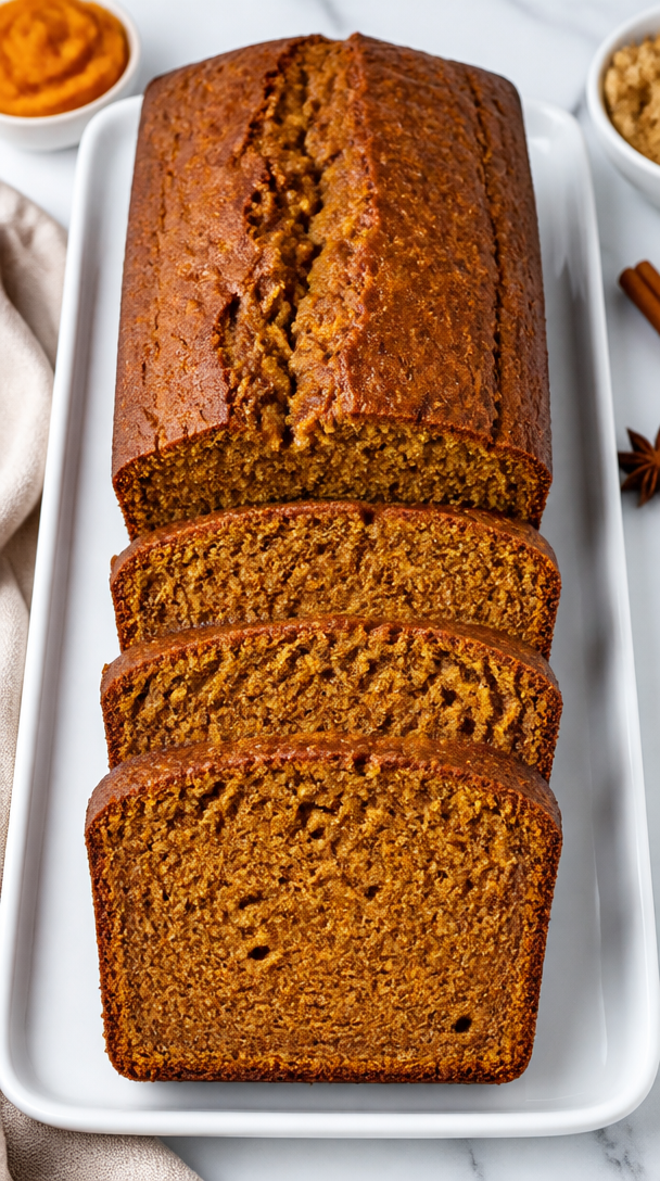Moist Cinnamon Pumpkin Bread Recipe